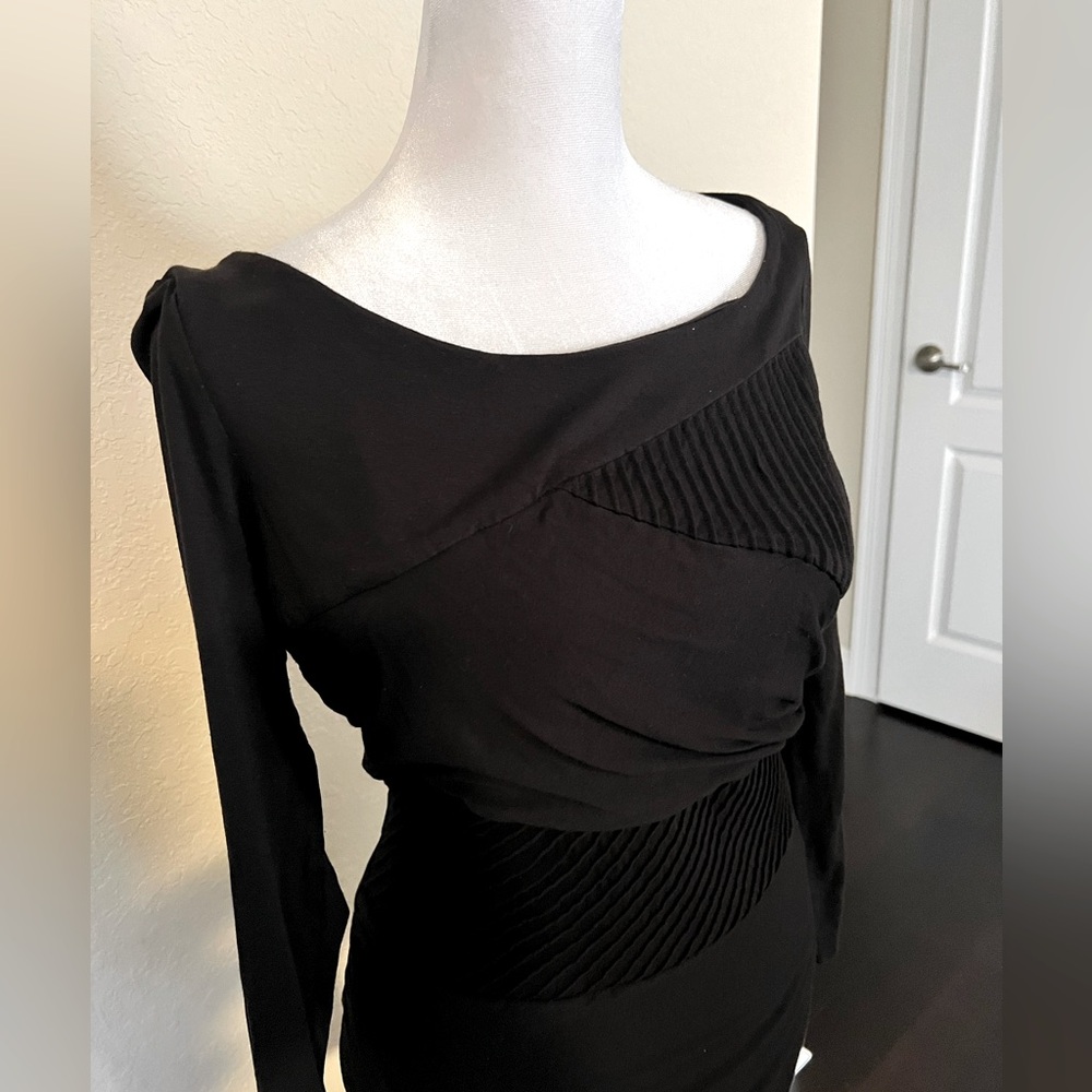 Cynthia Steffens black body con dress size Medium
